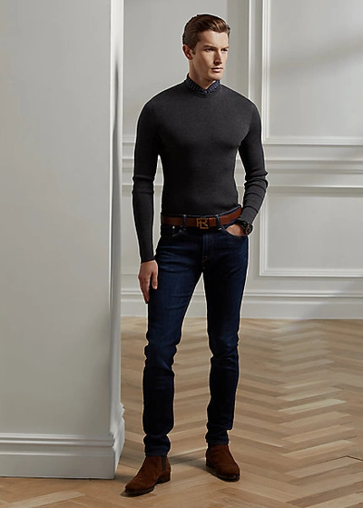 Ralph Lauren Stretch Skinny Jean In Dark Indigo