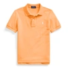 Polo Ralph Lauren Kids' The Iconic Mesh Polo Shirt In Key West Orange