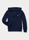 Polo Ralph Lauren Kids' French Terry Hoodie In Refined Navy