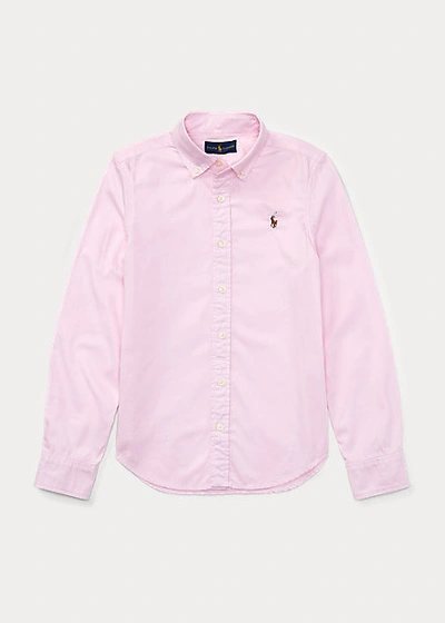 Polo Ralph Lauren Cotton Oxford Shirt In White