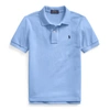 Polo Ralph Lauren Kids' Cotton Mesh Polo Shirt In Harbor Island Blue