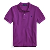 Polo Ralph Lauren Kids' Cotton Mesh Polo Shirt In Paloma Purple