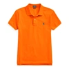 Polo Ralph Lauren Classic Fit Mesh Polo Shirt In Sailing Orange