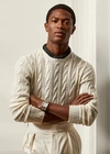 Polo Ralph Lauren Cable-knit Cashmere Sweater In Nautical Green