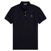 Ralph Lauren Custom Slim Fit Piqué Polo Shirt In Classic Chairman Navy