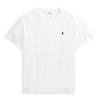 Ralph Lauren Classic Fit Jersey V-neck T-shirt In White