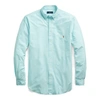 Polo Ralph Lauren The Iconic Oxford Shirt In Aegean Blue