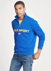 Ralph Lauren Polo Sport Fleece Sweatshirt In Cruise Navy