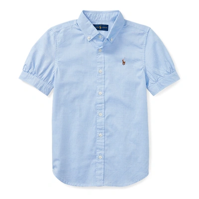 Polo Ralph Lauren Kids' Oxford Shirt In Blue