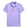 Ralph Lauren Classic Fit Mesh Polo Shirt In Cactus Purple