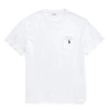 Polo Ralph Lauren Classic Fit Jersey Pocket T-shirt In White