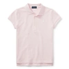 Polo Ralph Lauren Kids' Cotton Polo Shirt In Pink