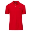 Ralph Lauren Custom Slim Fit Piqué Polo Shirt In Classic Red