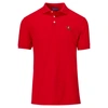 Polo Ralph Lauren Custom Slim Fit Piqué Polo Shirt In Classic Red