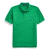 Polo Ralph Lauren Kids' Cotton Mesh Polo Shirt In Stem/c7318