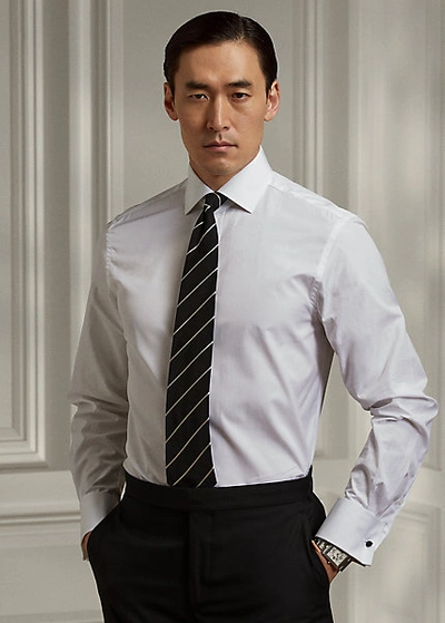 Polo Ralph Lauren Ralph Lauren Poplin French Cuff Shirt In White