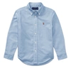Polo Ralph Lauren Kids' Cotton Oxford Shirt In Blue