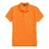 Ralph Lauren Classic Fit Mesh Polo Shirt In Resort Orange