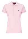 Ralph Lauren Slim Fit Stretch Polo Shirt In Carmel Pink