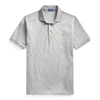 Polo Ralph Lauren Soft Cotton Polo Shirt In Steel Heather