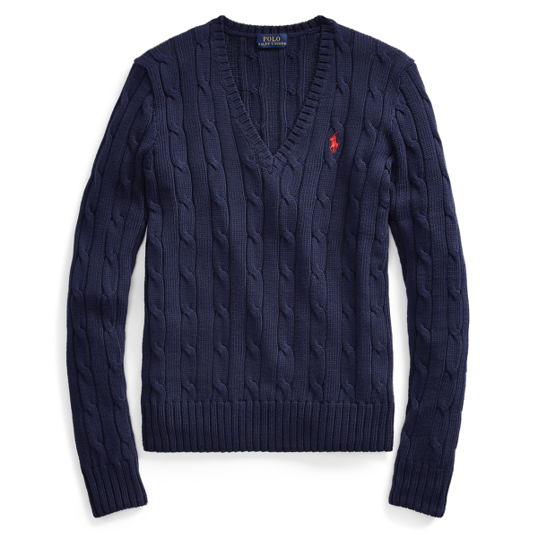 ralph lauren cable knit sweater
