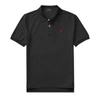 Polo Ralph Lauren Kids' Cotton Mesh Polo Shirt In Black