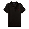 Polo Ralph Lauren Kids' Cotton Mesh Polo Shirt In Black