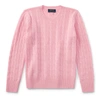 Polo Ralph Lauren Kids' Cable-knit Cashmere Sweater In Carmel Pink