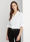 Ralph Lauren Linen Shirt In White
