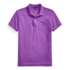 Polo Ralph Lauren Classic Fit Mesh Polo Shirt In Paloma Purple