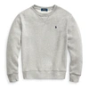 Polo Ralph Lauren Kids' Cotton-blend-fleece Sweatshirt In Dark Sport Heather