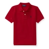 Polo Ralph Lauren Kids' Cotton Mesh Polo Shirt In Rl2000 Red