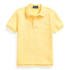 Polo Ralph Lauren Kids' Cotton Mesh Polo Shirt In Empire Yellow