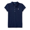 Polo Ralph Lauren Kids' Cotton Polo Shirt In French Navy