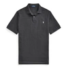 Polo Ralph Lauren The Iconic Mesh Polo Shirt In Black Marl Heather