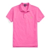 Ralph Lauren Classic Fit Mesh Polo Shirt In Maui Pink