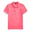 Polo Ralph Lauren Classic Fit Mesh Polo Shirt In Hot Pink
