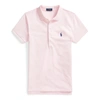 Ralph Lauren Slim Fit Stretch Polo Shirt In Country Club Pink