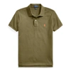 Polo Ralph Lauren Classic Fit Mesh Polo Shirt In Canopy Olive