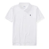 Polo Ralph Lauren Kids' Performance Jersey Polo Shirt In White