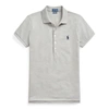 Ralph Lauren Slim Fit Stretch Polo Shirt In Andover Heather