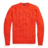 Ralph Lauren Cable-knit Cashmere Sweater In Bittersweet