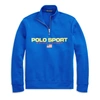 Ralph Lauren Polo Sport Fleece Sweatshirt In Sapphire Star