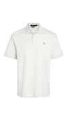 Polo Ralph Lauren Soft Cotton Polo Shirt In White
