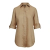 Ralph Lauren Linen Shirt In Spring Khaki