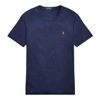 Ralph Lauren Classic Fit Soft Cotton Crewneck T-shirt In French Navy