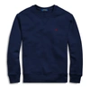 Polo Ralph Lauren Kids' Cotton-blend-fleece Sweatshirt In Cruise Navy