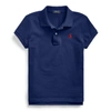 Polo Ralph Lauren Kids' Cotton Mesh Polo Shirt In Newport Navy