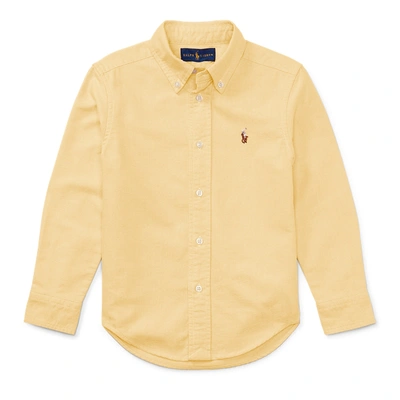 Polo Ralph Lauren Boys' Cotton Oxford - Little Kid, Big Kid In Yellow