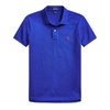 Ralph Lauren Classic Fit Mesh Polo Shirt In Heritage Royal